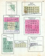Mayetta, Claflin, Potwin, Woodsdale, Hoyt, Adelaide, Colaw, Roberts Subdivision, Kansas State Atlas 1887